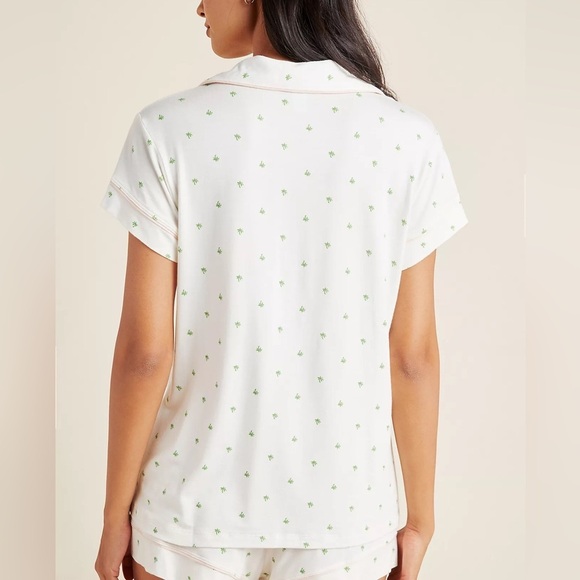 NWT Eberjey Women’s Giving Palm Short Sleep Shirt in size XL - Picture 2 of 9